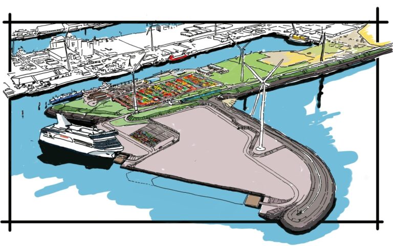 Positief besluit: nieuwe kade maakt vaarverbinding tussen Eemshaven en Arendal mogelijk