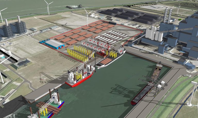 BOW Terminal takes position in Eemshaven