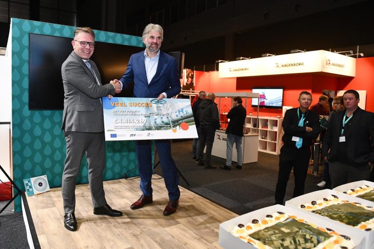 Groningen Seaports krijgt ruim € 4.4 miljoen voor waterstofleiding tussen Eemshaven en Delfzijl