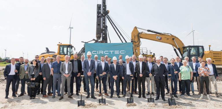 Circtec start met bouw voor fabriek in Delfzijl