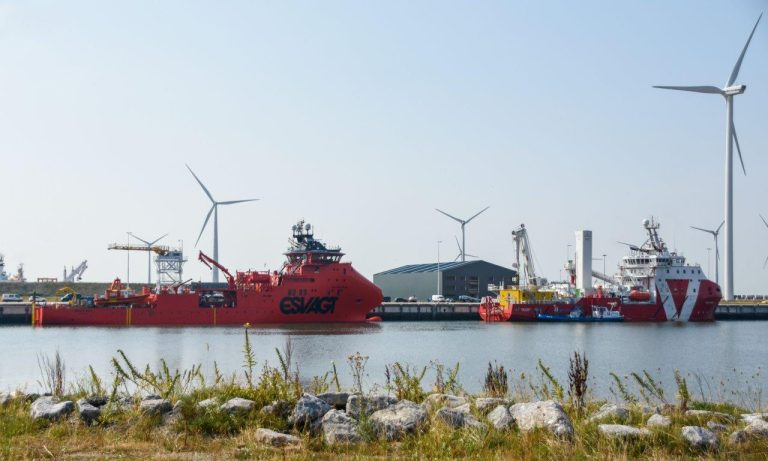 O&M base wind farm Deutsche Bucht in Eemshaven