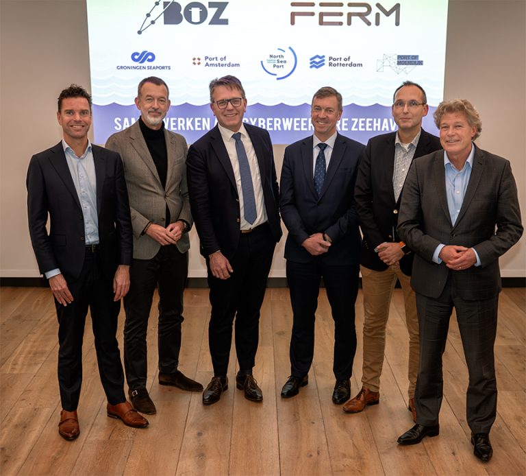 Nederlandse zeehavens en FERM lanceren landelijk cybersecurity platform