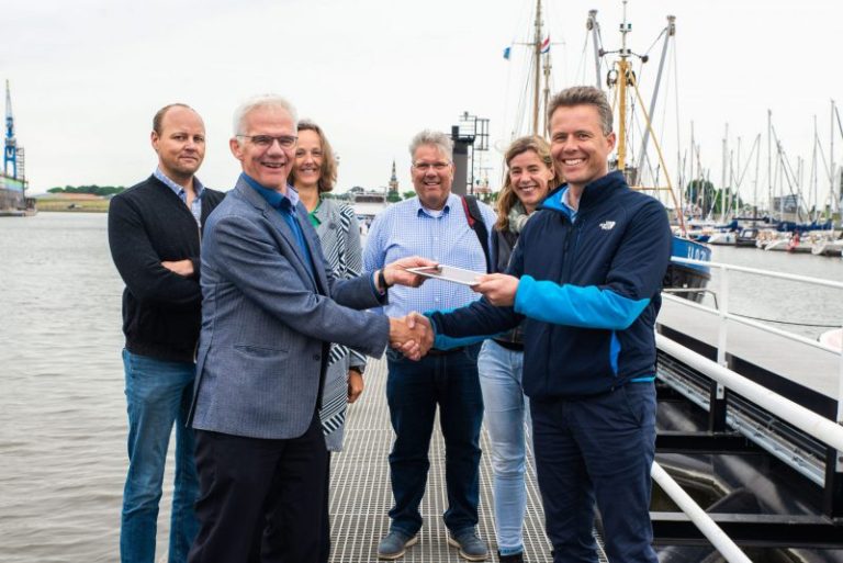 Sensoren brengen kadebezetting haven Delfzijl in kaart