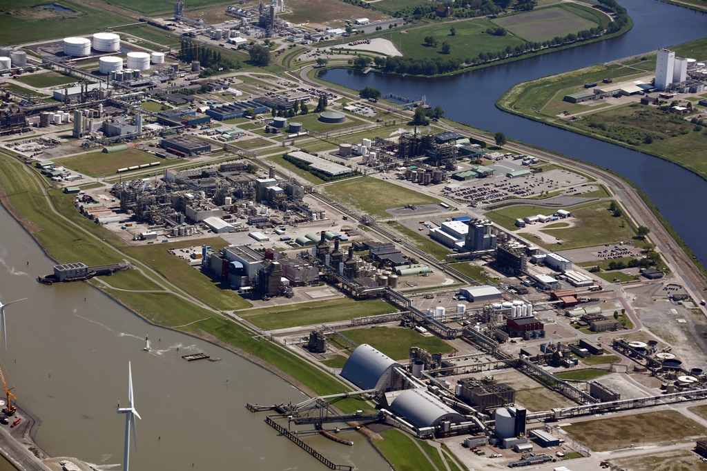 De chemische industrie in Delfzijl