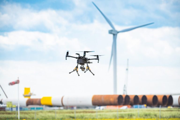 DronePort Eemshaven geopend en Ocean Battery gepresenteerd in de Eemshaven