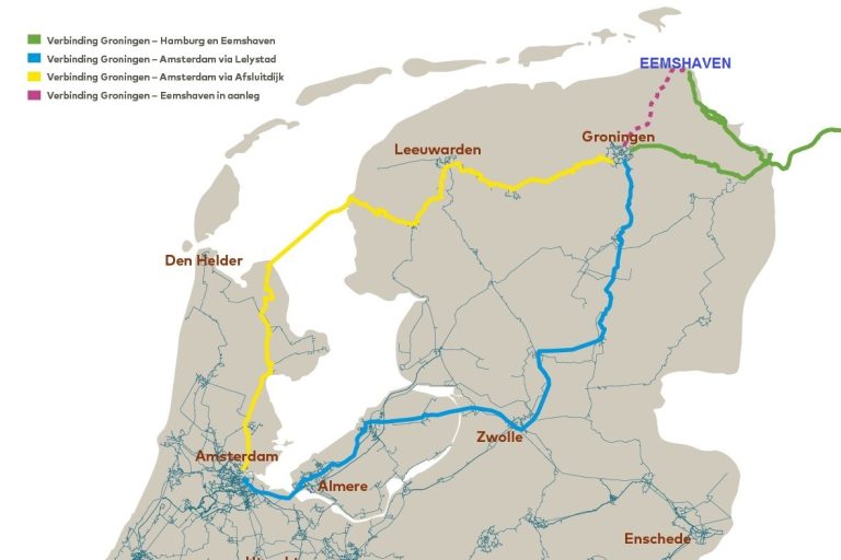 Eurofiber connects Eemshaven using fully separate fiber-optic routes