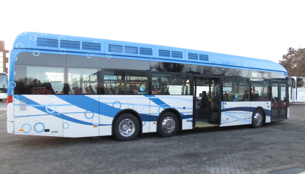 De elektrische bus die eind februari gaat rijden