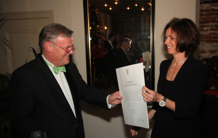 Harm Post benoemd tot Honorair Consul van Noorwegen