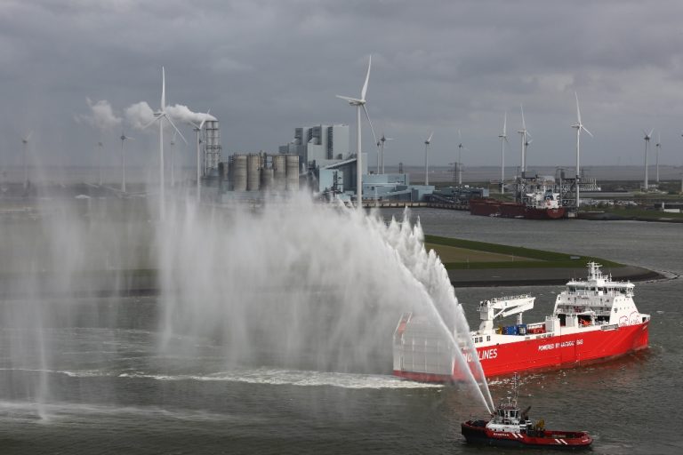 Milestone for Groningen ports – first seagoing vessel on LNG