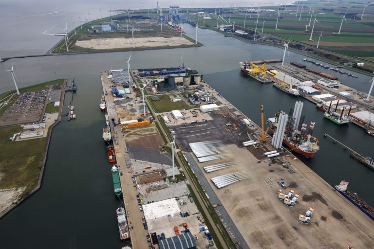 Installatie Hollandse Kust Noord afgerond; 19e windpark vanuit Eemshaven een feit