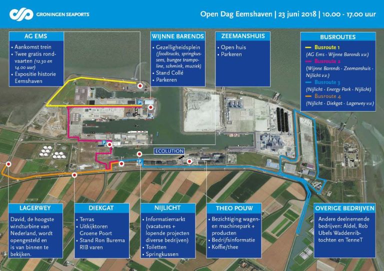 Zaterdag 23 juni: Open dag voor jong en oud in Eemshaven!