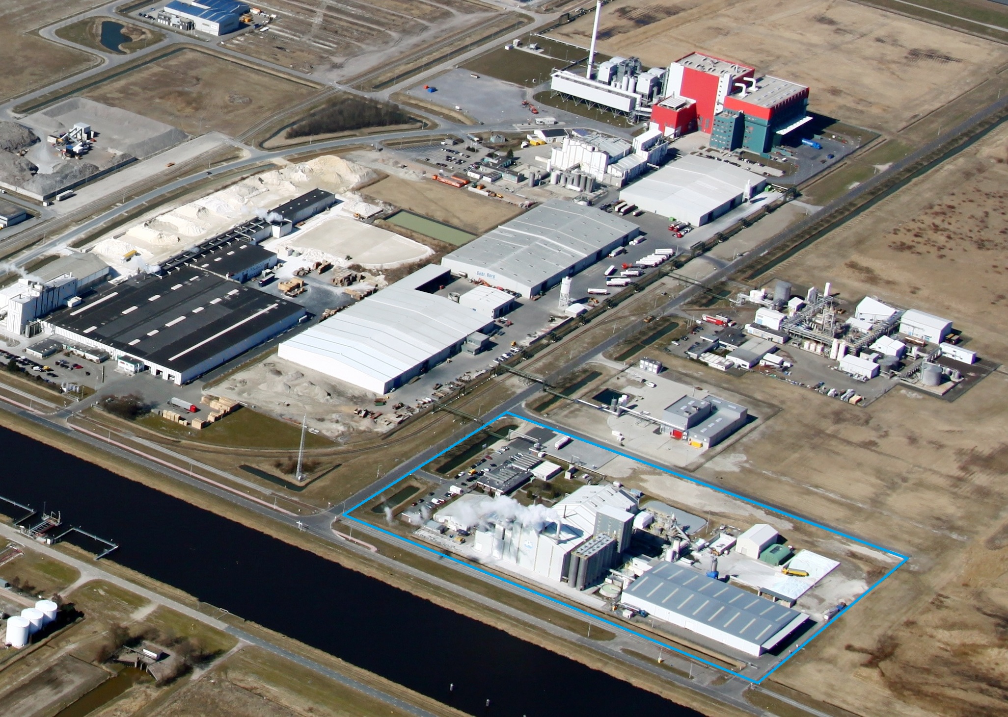The PPG, Delfzijl, Netherlands, manufacturing plant  