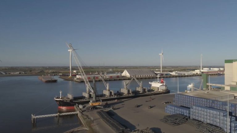 Video: sterk staaltje logistiek in de Eemshaven