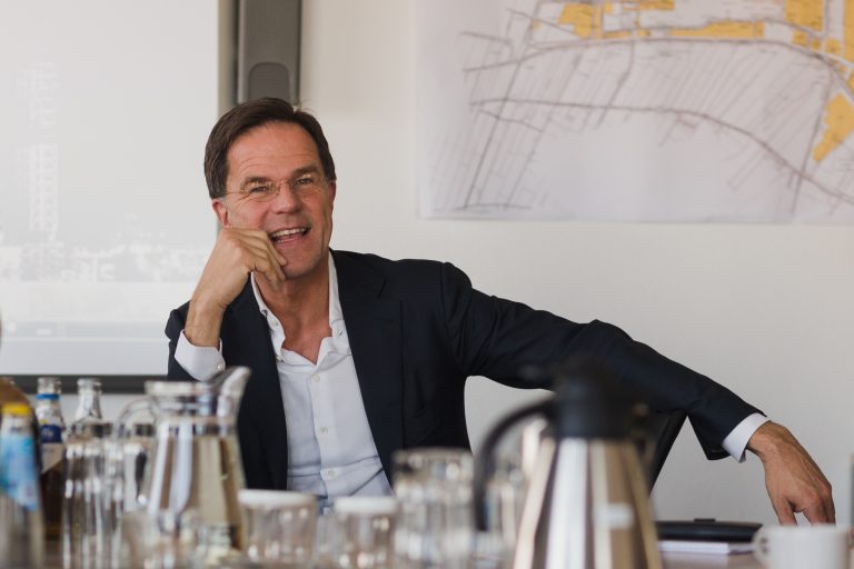Bezoek minister-president Rutte aan Eemshaven