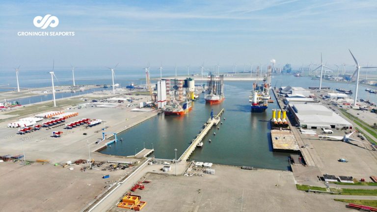 Eemshaven uitvalsbasis voor bouw windpark Hollandse Kust Noord
