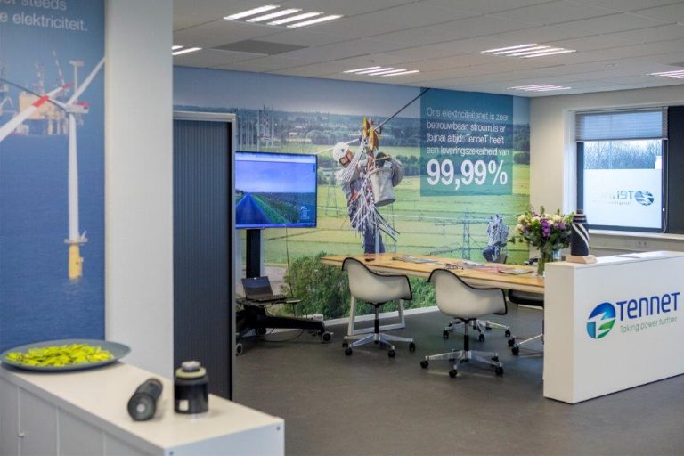 TenneT informatiecentrum in Nijlicht Eemshaven
