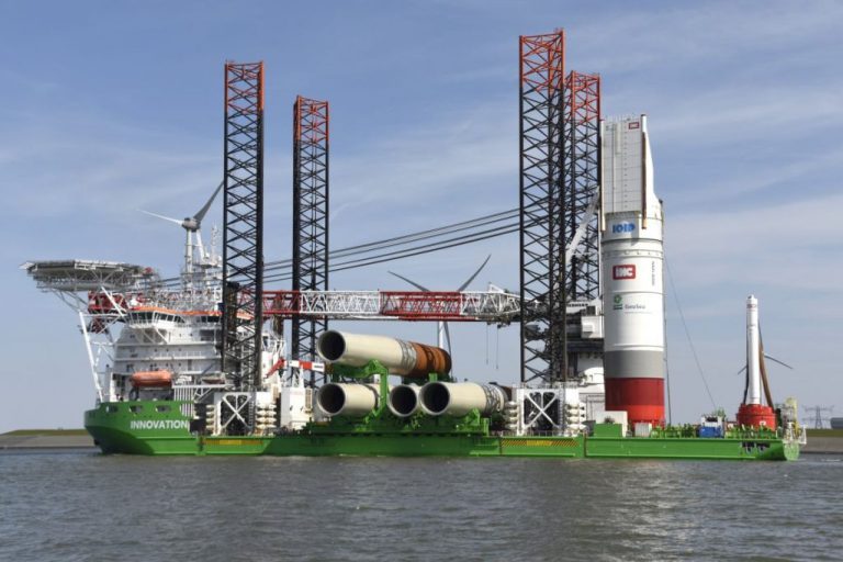 Construction of German Merkur wind farm starts from Eemshaven