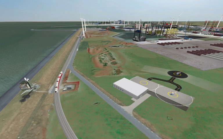 Preparations for building heliport infrastructure have started