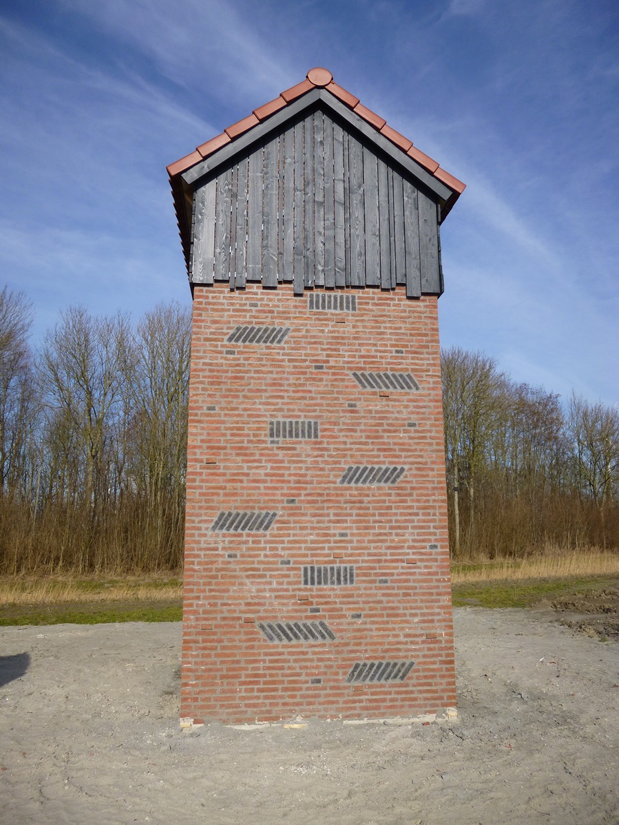 Het nieuwe verblijf voor vleermuizen is nabij de locatie van Google gebouwd